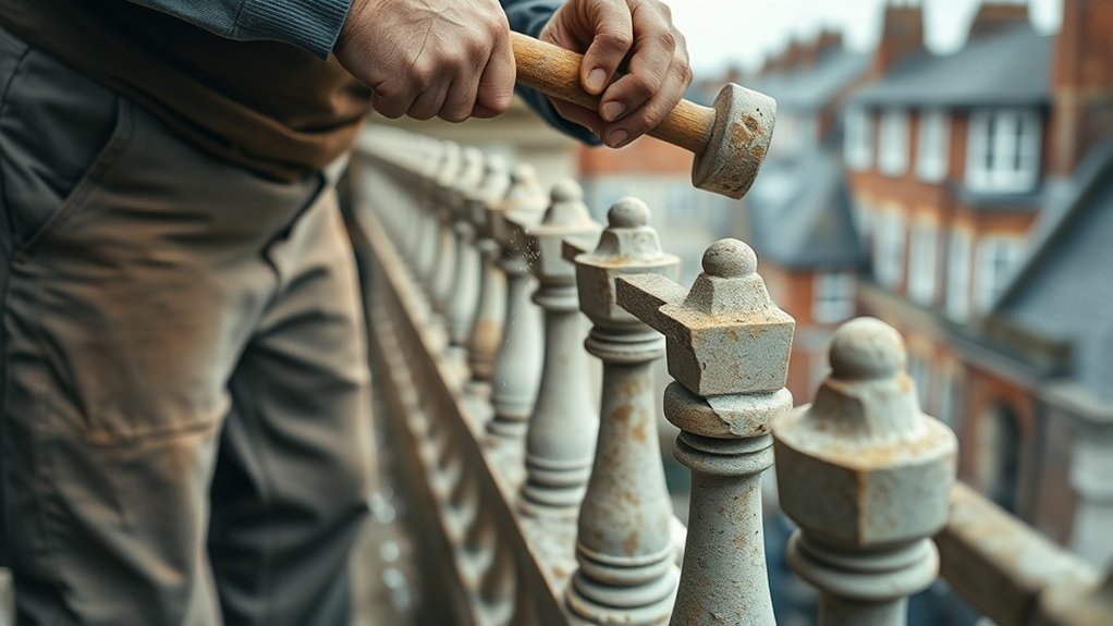 Balustrade Repair Wallington