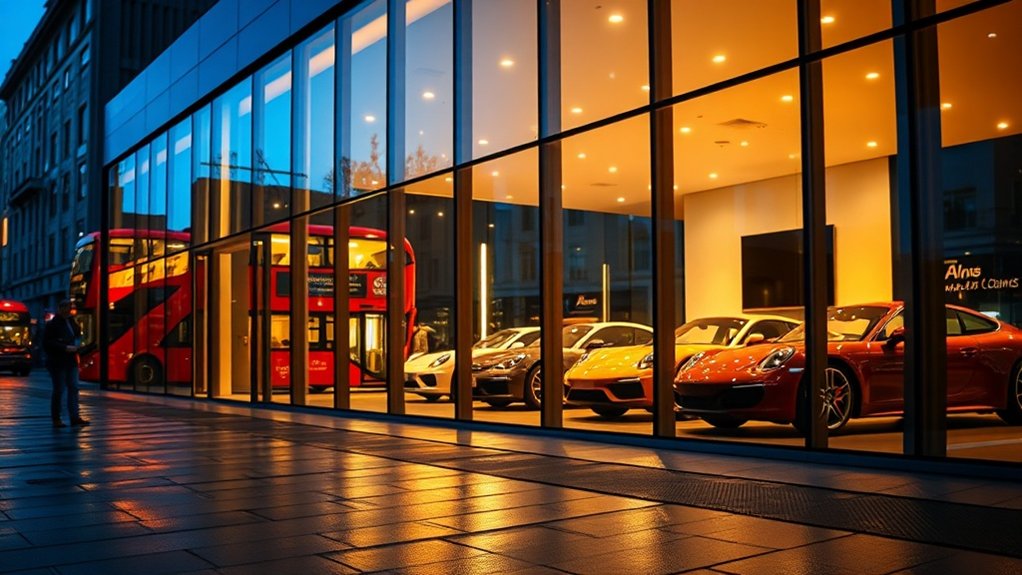 Car Showroom Glazing Wallington
