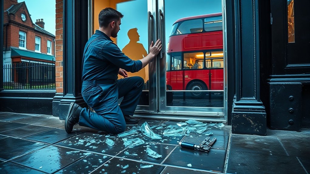 Glass Door Repair Wallington
