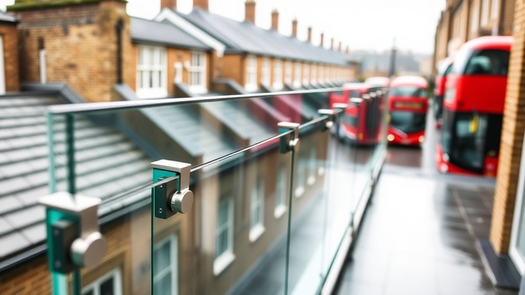 Glass Railing Installation Wallington