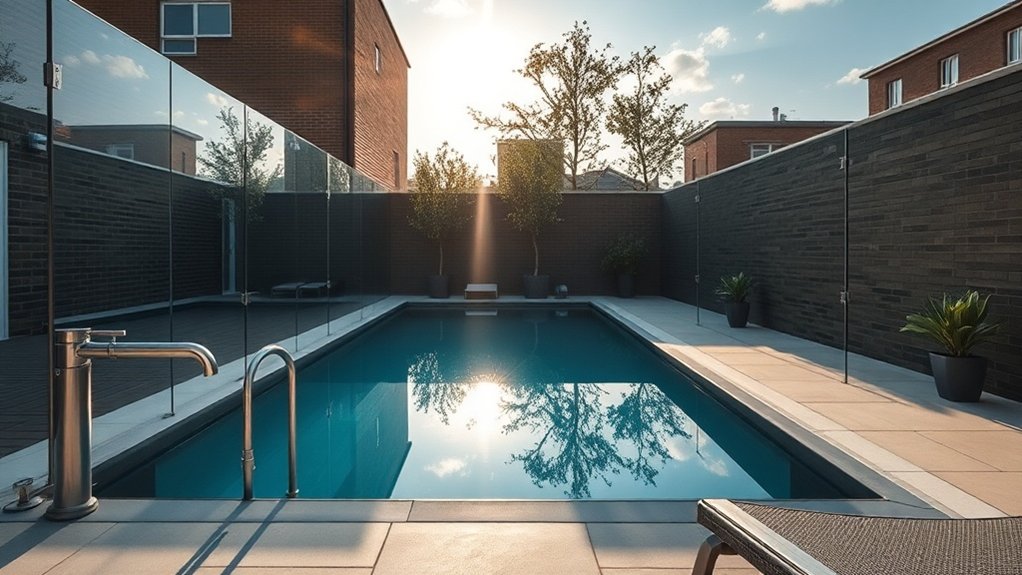 Pool Glass Fencing Wallington