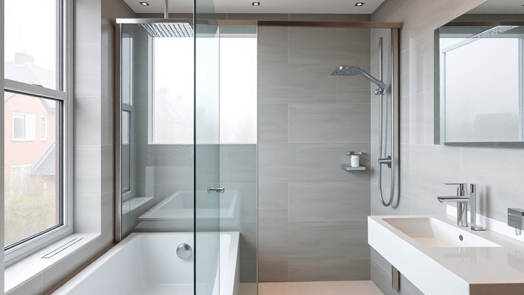 Semi-Frameless Shower Screens Wallington