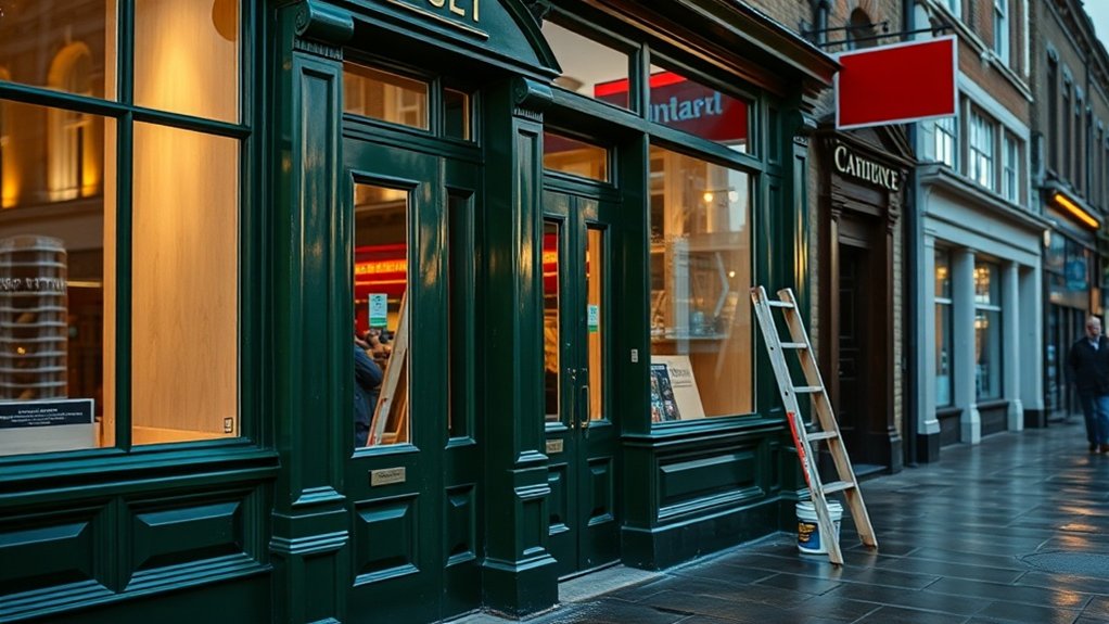 Shop Front Repair Wallington