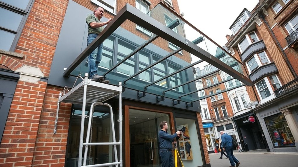Shopfront Canopy Wallington