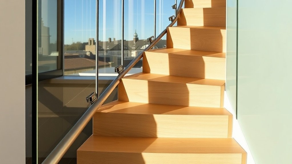 Staircase Glass Panels Wallington