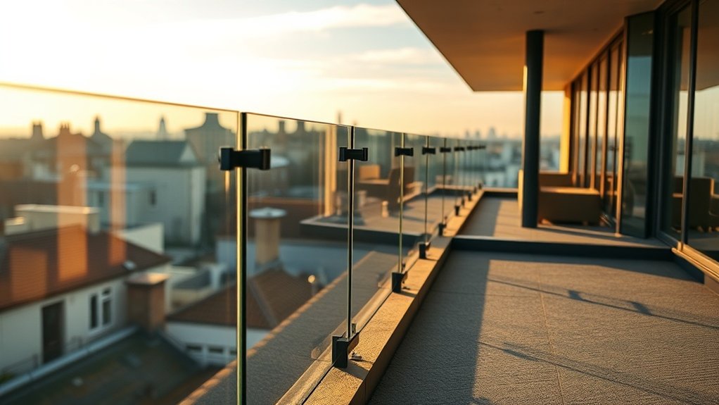 Terrace Glass Balustrades Wallington